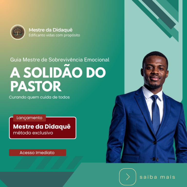 A SOLIDÃO DO PASTOR